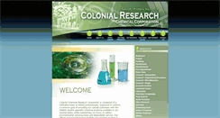 Desktop Screenshot of colonialresearch.com